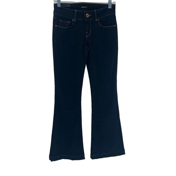 Women's J Brand Lovestory Low Rise Bell Bottom Jeans Size 26 - Picture 1 of 9